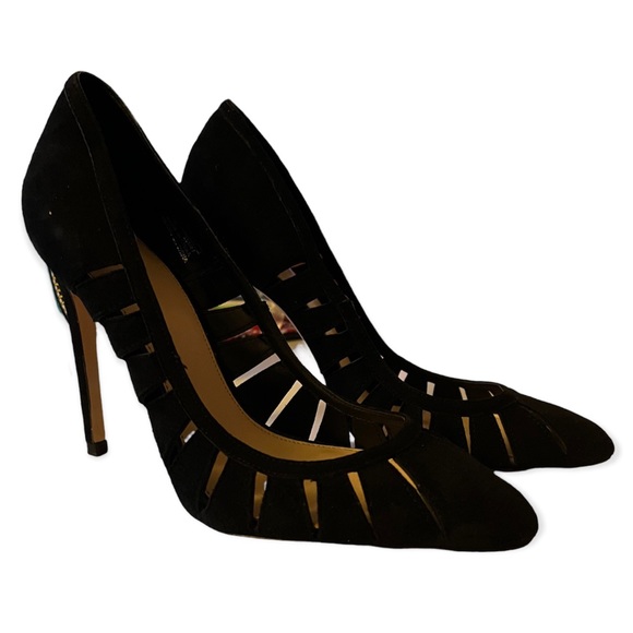 ZARA Woman Cutout Stilettos Heels - Picture 10 of 11